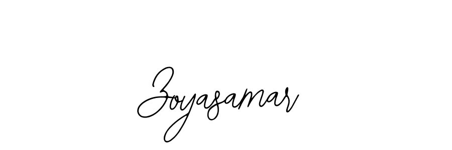 Make a beautiful signature design for name Zoyasamar. Use this online signature maker to create a handwritten signature for free. Zoyasamar signature style 12 images and pictures png