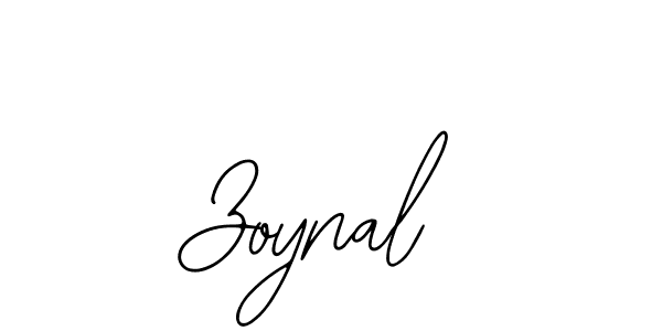 Make a beautiful signature design for name Zoynal. Use this online signature maker to create a handwritten signature for free. Zoynal signature style 12 images and pictures png