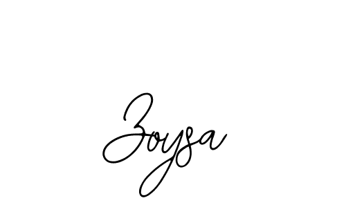 Use a signature maker to create a handwritten signature online. With this signature software, you can design (Bearetta-2O07w) your own signature for name Zoysa. Zoysa signature style 12 images and pictures png