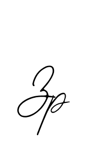 Design your own signature with our free online signature maker. With this signature software, you can create a handwritten (Bearetta-2O07w) signature for name Zp. Zp signature style 12 images and pictures png