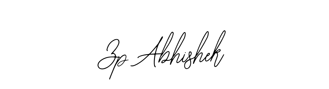 Design your own signature with our free online signature maker. With this signature software, you can create a handwritten (Bearetta-2O07w) signature for name Zp Abhishek. Zp Abhishek signature style 12 images and pictures png