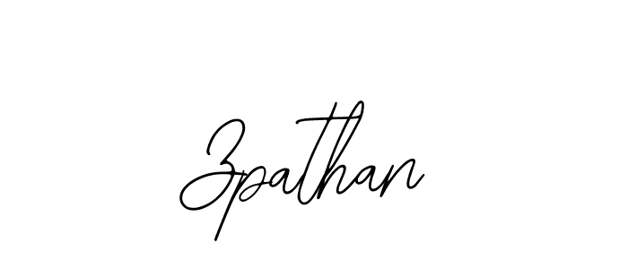 How to make Zpathan signature? Bearetta-2O07w is a professional autograph style. Create handwritten signature for Zpathan name. Zpathan signature style 12 images and pictures png