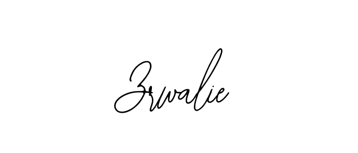 Zrwalie stylish signature style. Best Handwritten Sign (Bearetta-2O07w) for my name. Handwritten Signature Collection Ideas for my name Zrwalie. Zrwalie signature style 12 images and pictures png