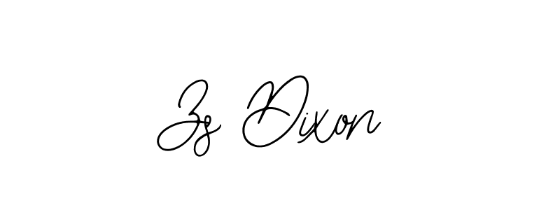 It looks lik you need a new signature style for name Zs Dixon. Design unique handwritten (Bearetta-2O07w) signature with our free signature maker in just a few clicks. Zs Dixon signature style 12 images and pictures png