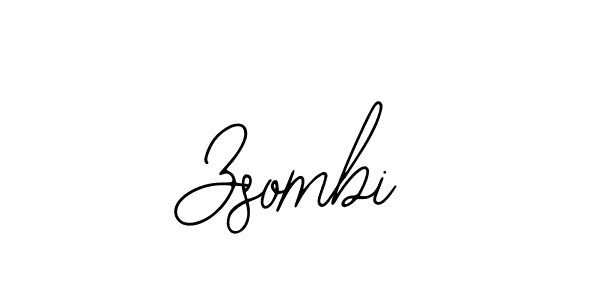 Use a signature maker to create a handwritten signature online. With this signature software, you can design (Bearetta-2O07w) your own signature for name Zsombi. Zsombi signature style 12 images and pictures png