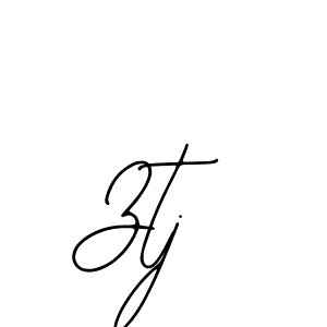 Create a beautiful signature design for name Ztj. With this signature (Bearetta-2O07w) fonts, you can make a handwritten signature for free. Ztj signature style 12 images and pictures png