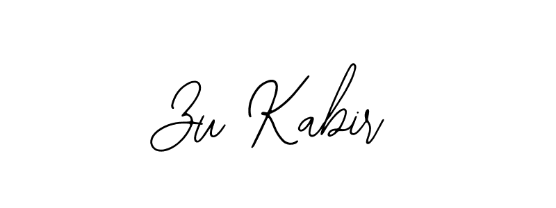 How to Draw Zu Kabir signature style? Bearetta-2O07w is a latest design signature styles for name Zu Kabir. Zu Kabir signature style 12 images and pictures png