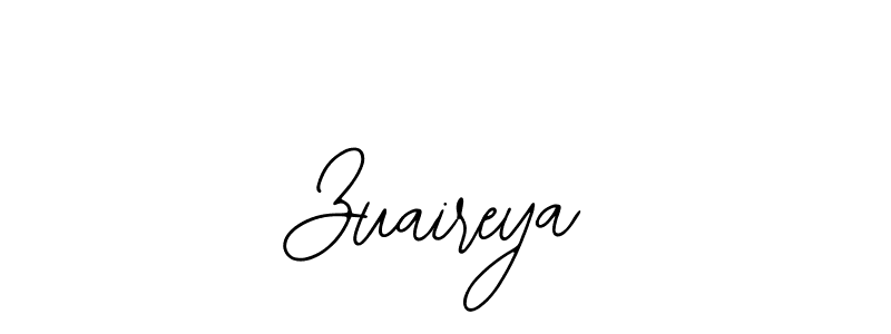 You should practise on your own different ways (Bearetta-2O07w) to write your name (Zuaireya) in signature. don't let someone else do it for you. Zuaireya signature style 12 images and pictures png
