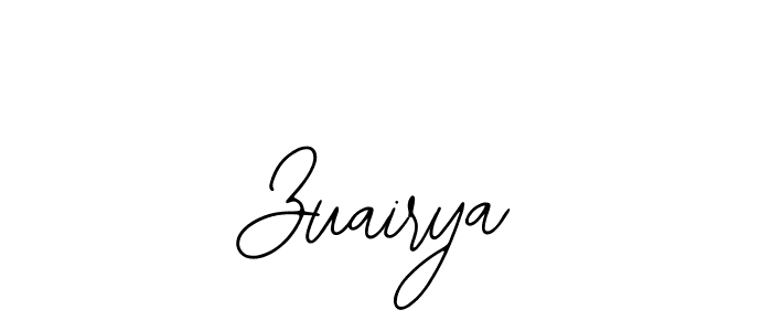 Zuairya stylish signature style. Best Handwritten Sign (Bearetta-2O07w) for my name. Handwritten Signature Collection Ideas for my name Zuairya. Zuairya signature style 12 images and pictures png
