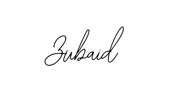 Also we have Zubaid name is the best signature style. Create professional handwritten signature collection using Bearetta-2O07w autograph style. Zubaid signature style 12 images and pictures png