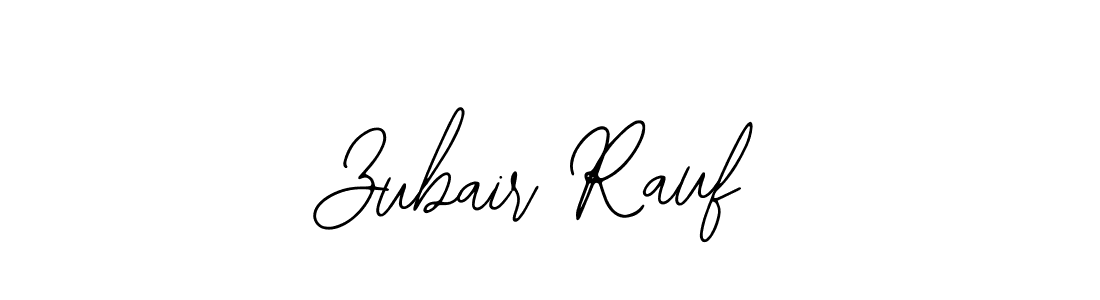 Make a beautiful signature design for name Zubair Rauf. With this signature (Bearetta-2O07w) style, you can create a handwritten signature for free. Zubair Rauf signature style 12 images and pictures png