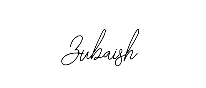 if you are searching for the best signature style for your name Zubaish. so please give up your signature search. here we have designed multiple signature styles  using Bearetta-2O07w. Zubaish signature style 12 images and pictures png