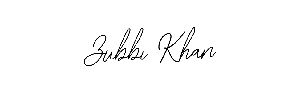 How to make Zubbi Khan signature? Bearetta-2O07w is a professional autograph style. Create handwritten signature for Zubbi Khan name. Zubbi Khan signature style 12 images and pictures png
