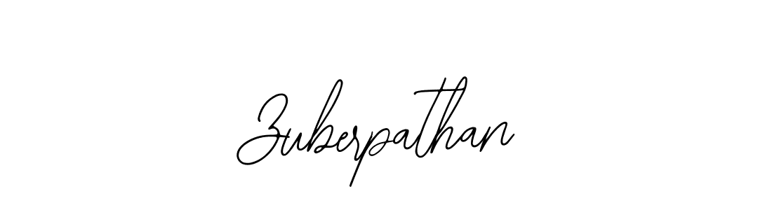 The best way (Bearetta-2O07w) to make a short signature is to pick only two or three words in your name. The name Zuberpathan include a total of six letters. For converting this name. Zuberpathan signature style 12 images and pictures png