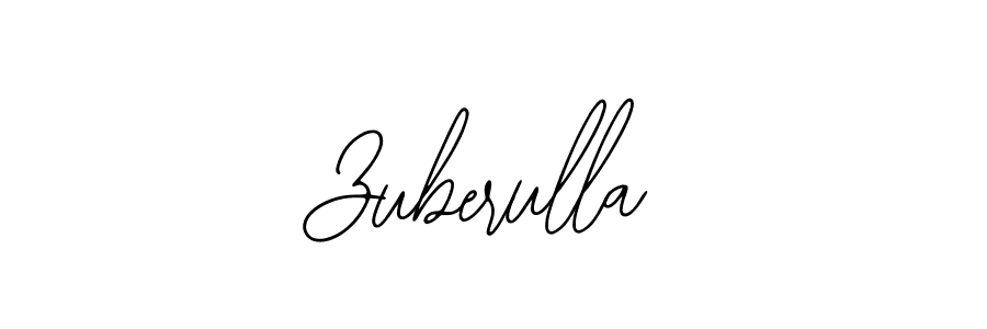 Also You can easily find your signature by using the search form. We will create Zuberulla name handwritten signature images for you free of cost using Bearetta-2O07w sign style. Zuberulla signature style 12 images and pictures png