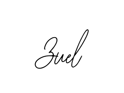 Design your own signature with our free online signature maker. With this signature software, you can create a handwritten (Bearetta-2O07w) signature for name Zuel. Zuel signature style 12 images and pictures png