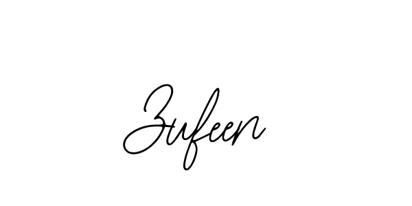 Make a beautiful signature design for name Zufeen. With this signature (Bearetta-2O07w) style, you can create a handwritten signature for free. Zufeen signature style 12 images and pictures png