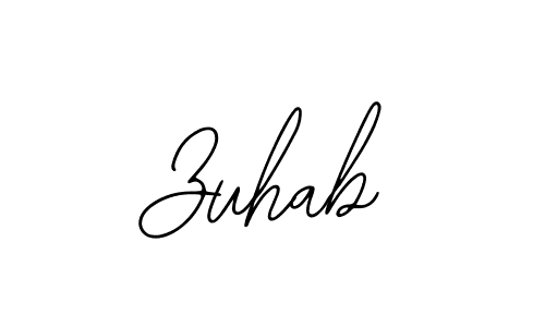 Best and Professional Signature Style for Zuhab. Bearetta-2O07w Best Signature Style Collection. Zuhab signature style 12 images and pictures png