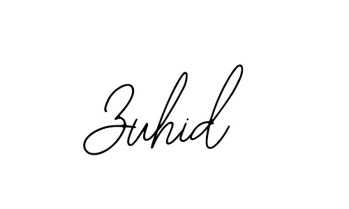 Design your own signature with our free online signature maker. With this signature software, you can create a handwritten (Bearetta-2O07w) signature for name Zuhid. Zuhid signature style 12 images and pictures png