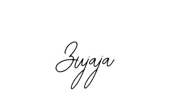 The best way (Bearetta-2O07w) to make a short signature is to pick only two or three words in your name. The name Zujaja include a total of six letters. For converting this name. Zujaja signature style 12 images and pictures png