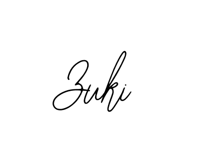 Design your own signature with our free online signature maker. With this signature software, you can create a handwritten (Bearetta-2O07w) signature for name Zuki. Zuki signature style 12 images and pictures png