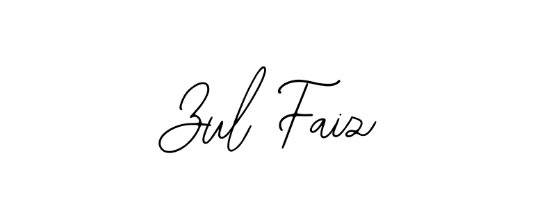 Create a beautiful signature design for name Zul Faiz. With this signature (Bearetta-2O07w) fonts, you can make a handwritten signature for free. Zul Faiz signature style 12 images and pictures png