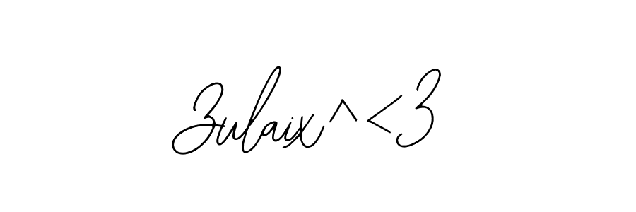 How to make Zulaix^<3 signature? Bearetta-2O07w is a professional autograph style. Create handwritten signature for Zulaix^<3 name. Zulaix^<3 signature style 12 images and pictures png