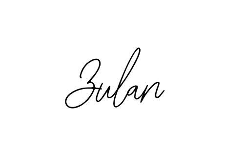 Zulan stylish signature style. Best Handwritten Sign (Bearetta-2O07w) for my name. Handwritten Signature Collection Ideas for my name Zulan. Zulan signature style 12 images and pictures png