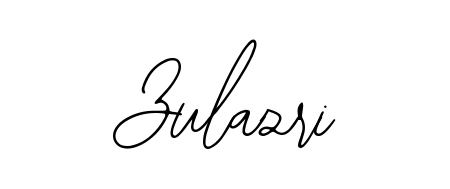 Designed for modern professionals: Zulazri name signature crafted with Bearetta-2O07w script. Ready for digital PDF workflows. Zulazri signature style 12 images and pictures png