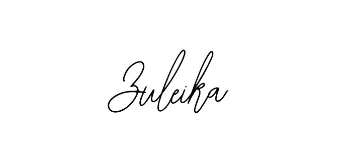 The best way (Bearetta-2O07w) to make a short signature is to pick only two or three words in your name. The name Zuleika include a total of six letters. For converting this name. Zuleika signature style 12 images and pictures png