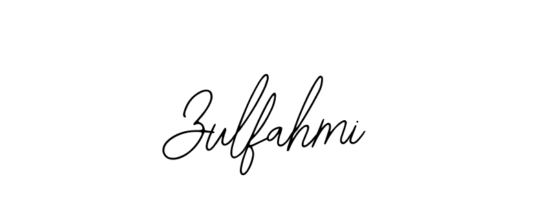 You should practise on your own different ways (Bearetta-2O07w) to write your name (Zulfahmi) in signature. don't let someone else do it for you. Zulfahmi signature style 12 images and pictures png