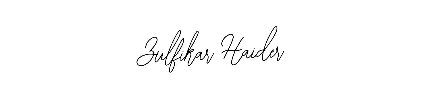 Create a beautiful signature design for name Zulfikar Haider. With this signature (Bearetta-2O07w) fonts, you can make a handwritten signature for free. Zulfikar Haider signature style 12 images and pictures png