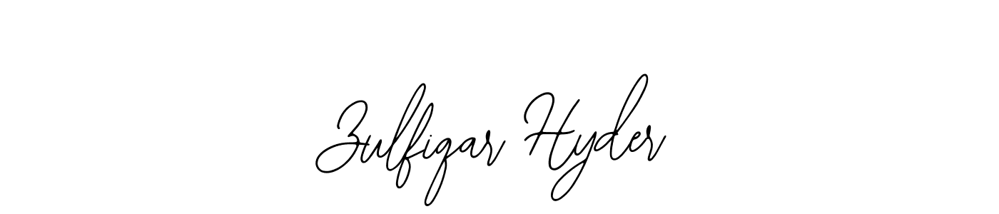 The best way (Bearetta-2O07w) to make a short signature is to pick only two or three words in your name. The name Zulfiqar Hyder include a total of six letters. For converting this name. Zulfiqar Hyder signature style 12 images and pictures png