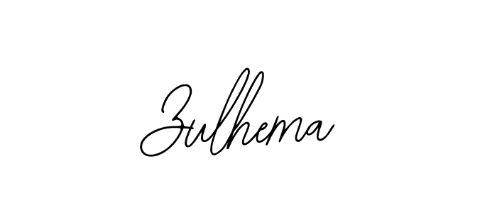 Also You can easily find your signature by using the search form. We will create Zulhema name handwritten signature images for you free of cost using Bearetta-2O07w sign style. Zulhema signature style 12 images and pictures png