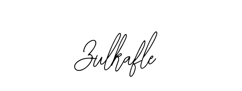 if you are searching for the best signature style for your name Zulkafle. so please give up your signature search. here we have designed multiple signature styles  using Bearetta-2O07w. Zulkafle signature style 12 images and pictures png