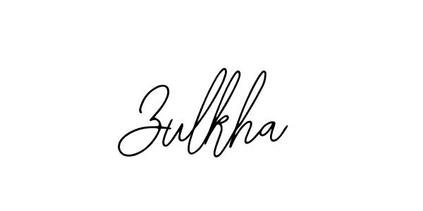 Create a beautiful signature design for name Zulkha. With this signature (Bearetta-2O07w) fonts, you can make a handwritten signature for free. Zulkha signature style 12 images and pictures png