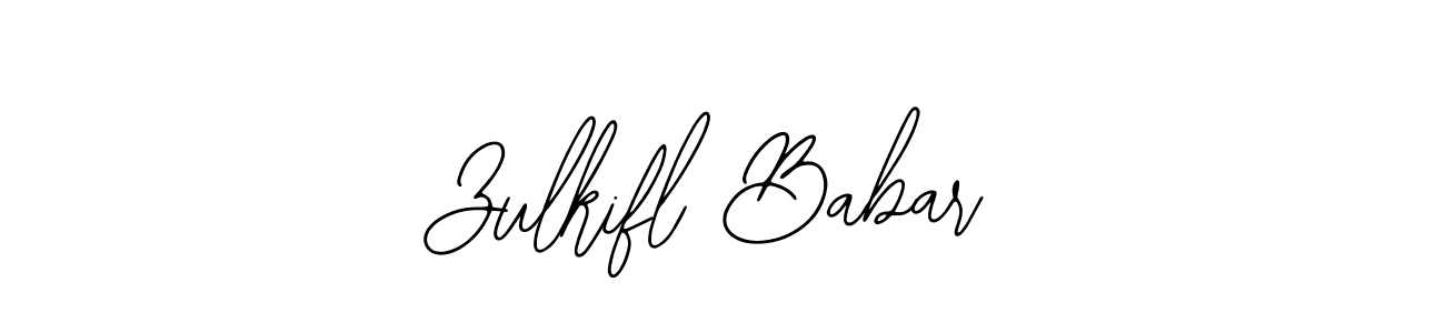 How to make Zulkifl Babar signature? Bearetta-2O07w is a professional autograph style. Create handwritten signature for Zulkifl Babar name. Zulkifl Babar signature style 12 images and pictures png