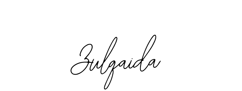 How to make Zulqaida name signature. Use Bearetta-2O07w style for creating short signs online. This is the latest handwritten sign. Zulqaida signature style 12 images and pictures png