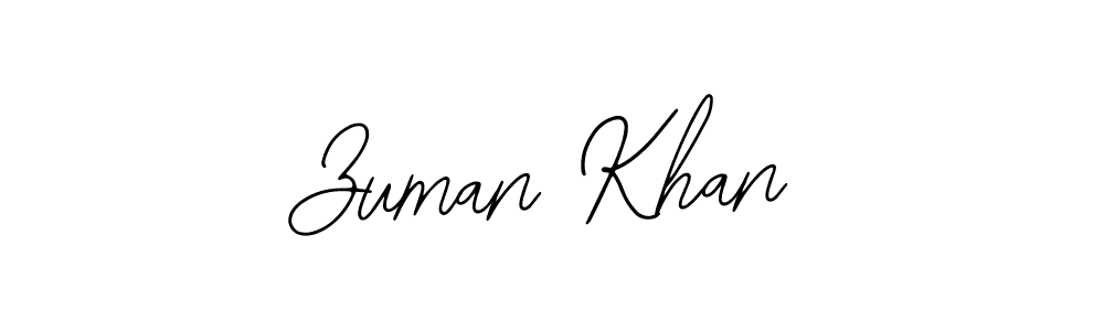 It looks lik you need a new signature style for name Zuman Khan. Design unique handwritten (Bearetta-2O07w) signature with our free signature maker in just a few clicks. Zuman Khan signature style 12 images and pictures png