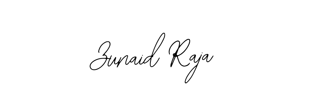 Create a beautiful signature design for name Zunaid Raja. With this signature (Bearetta-2O07w) fonts, you can make a handwritten signature for free. Zunaid Raja signature style 12 images and pictures png