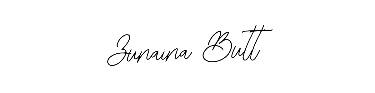 Make a short Zunaina Butt signature style. Manage your documents anywhere anytime using Bearetta-2O07w. Create and add eSignatures, submit forms, share and send files easily. Zunaina Butt signature style 12 images and pictures png