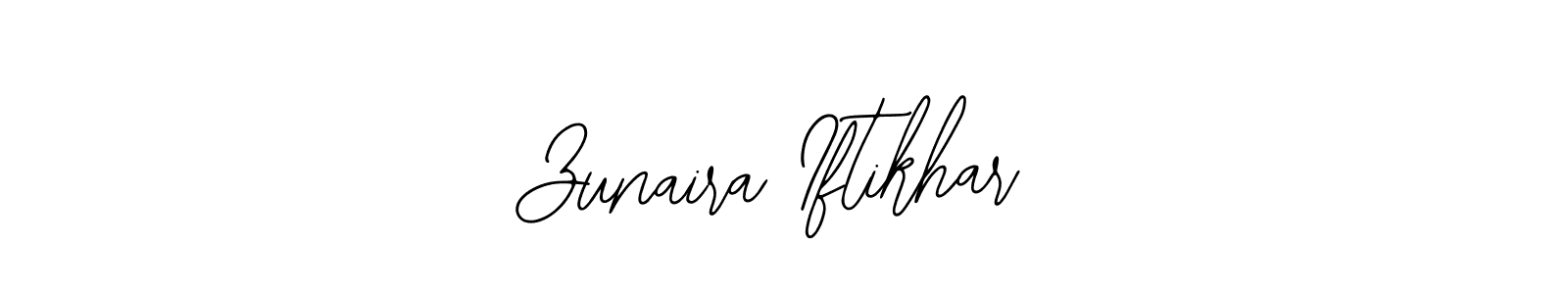 if you are searching for the best signature style for your name Zunaira Iftikhar. so please give up your signature search. here we have designed multiple signature styles  using Bearetta-2O07w. Zunaira Iftikhar signature style 12 images and pictures png