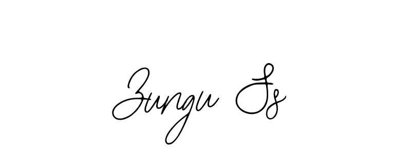 Design your own signature with our free online signature maker. With this signature software, you can create a handwritten (Bearetta-2O07w) signature for name Zungu Ss. Zungu Ss signature style 12 images and pictures png