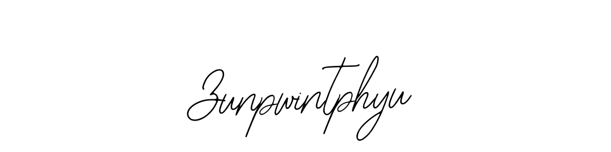 Create a beautiful signature design for name Zunpwintphyu. With this signature (Bearetta-2O07w) fonts, you can make a handwritten signature for free. Zunpwintphyu signature style 12 images and pictures png