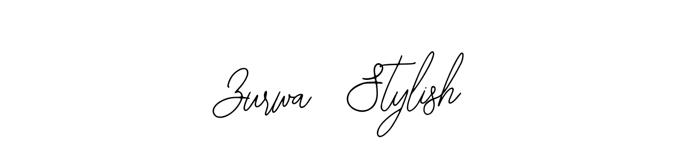 Similarly Bearetta-2O07w is the best handwritten signature design. Signature creator online .You can use it as an online autograph creator for name Zurwa  Stylish. Zurwa  Stylish signature style 12 images and pictures png