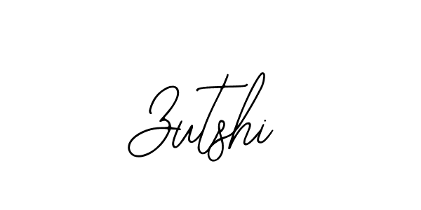 Use a signature maker to create a handwritten signature online. With this signature software, you can design (Bearetta-2O07w) your own signature for name Zutshi. Zutshi signature style 12 images and pictures png