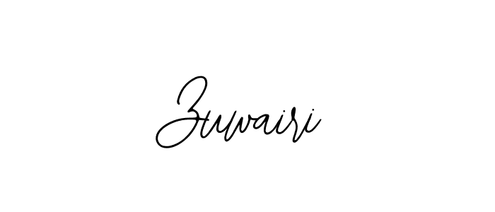 Design your own signature with our free online signature maker. With this signature software, you can create a handwritten (Bearetta-2O07w) signature for name Zuwairi. Zuwairi signature style 12 images and pictures png