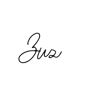Design your own signature with our free online signature maker. With this signature software, you can create a handwritten (Bearetta-2O07w) signature for name Zuz. Zuz signature style 12 images and pictures png