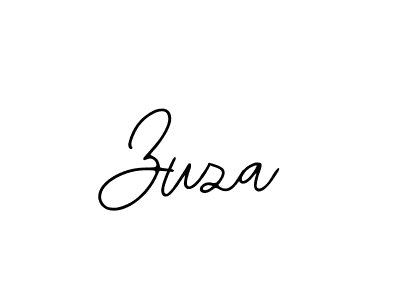 if you are searching for the best signature style for your name Zuza. so please give up your signature search. here we have designed multiple signature styles  using Bearetta-2O07w. Zuza signature style 12 images and pictures png