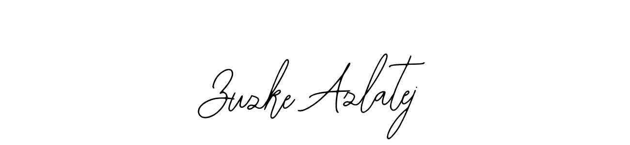 Once you've used our free online signature maker to create your best signature Bearetta-2O07w style, it's time to enjoy all of the benefits that Zuzke Azlatej name signing documents. Zuzke Azlatej signature style 12 images and pictures png